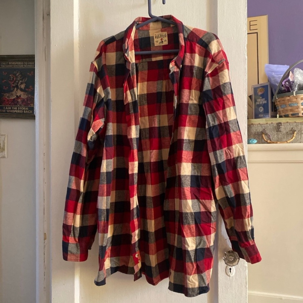 Red Head Brand Co  Flannel-2XLT
In great condition
100% cotton